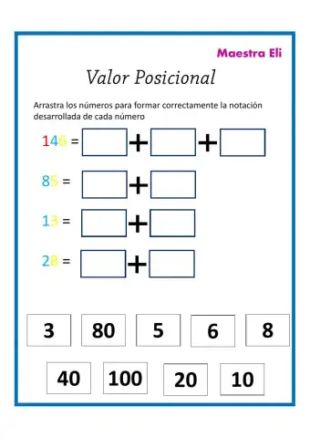 Notacion Desarrollada