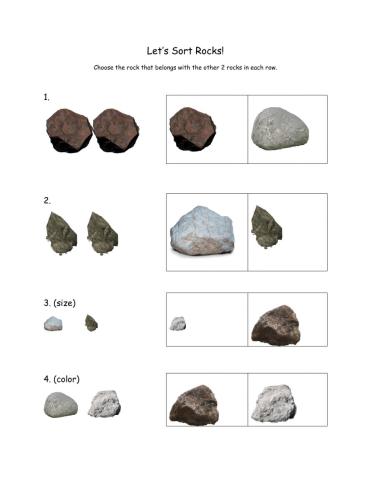Sort Rocks
