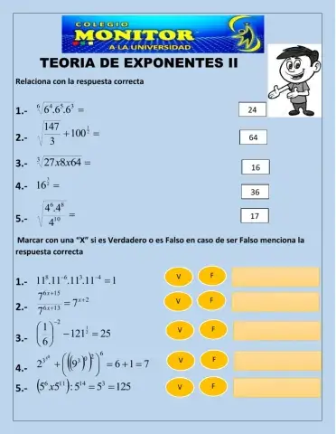 Teoria de exponnetes(radicacion)