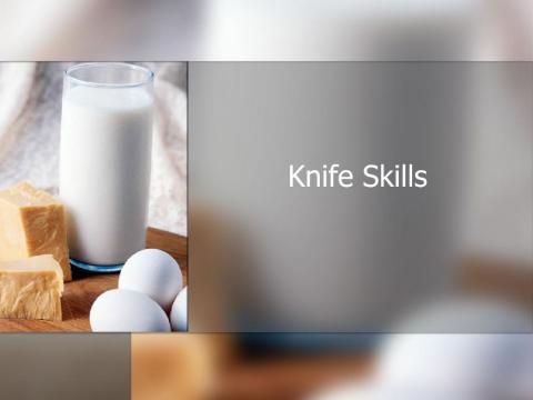 Knife safety