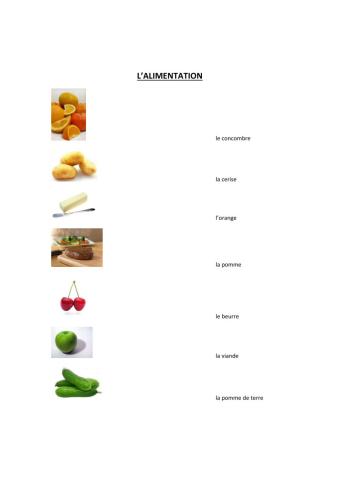 Alimentation