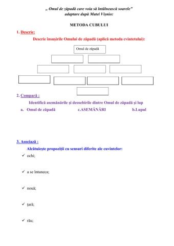 Omul de zapada care voia sa se intalneasca cu soarele