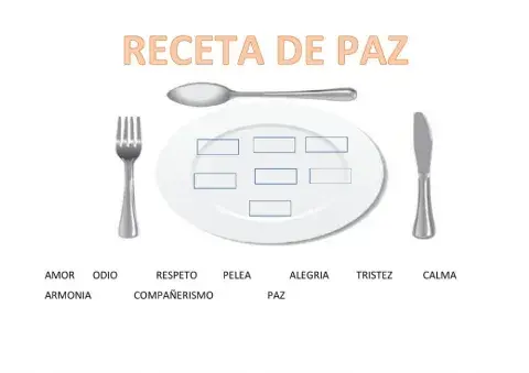 Receta de paz