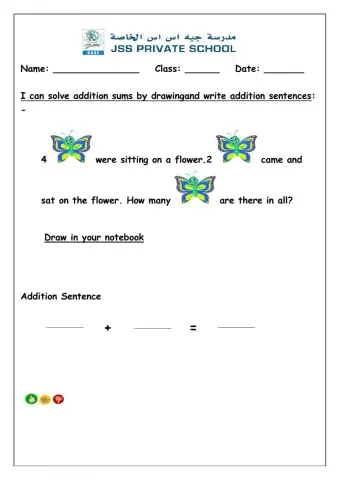 Addition word problems