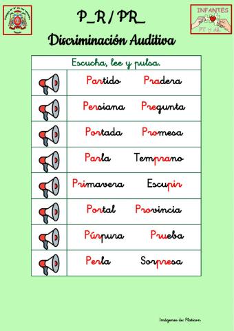 Discriminación Auditiva. PR