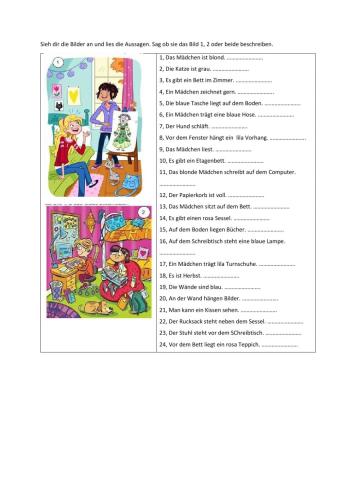 Bildbeschreibung - Um welches Bild handelt es sich?