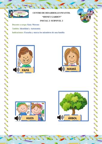 Ámbito Identidad y Autonomía