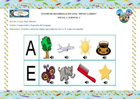 Ámbito Comprensión y Expresión del Lenguaje