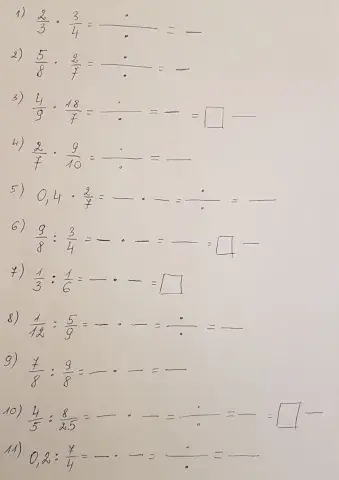 Matematika. Paprastosios trupmenos