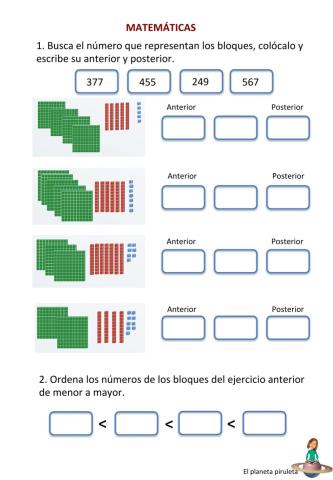 Anterior y posterior
