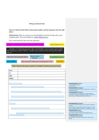 Writing an Informal Email