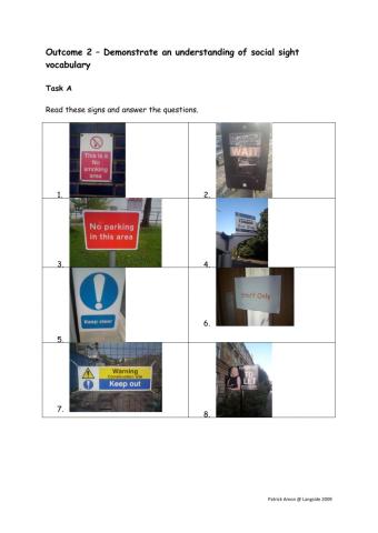 Social Sight Out and About