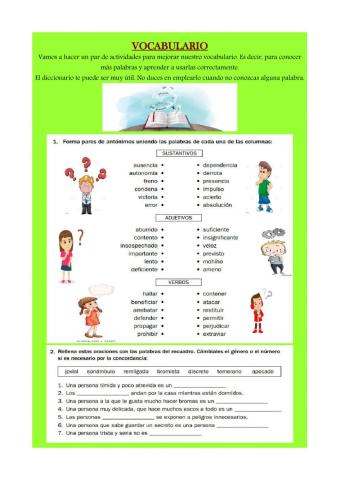 Vocabulario 1