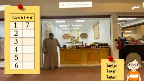 مراجعة الوحدة