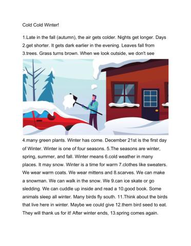 Cold Winter