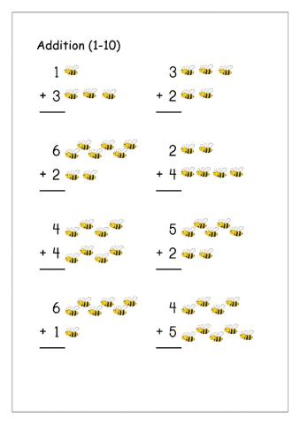 single digit addition