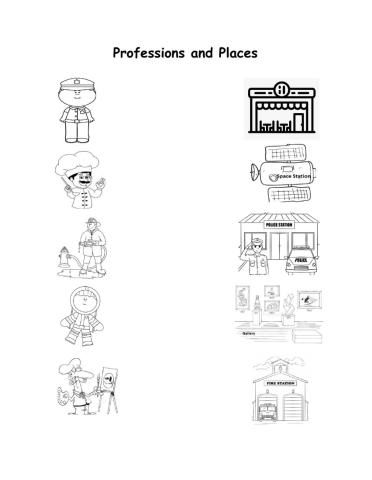 Professions and Places
