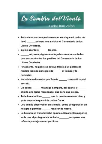 Actividad por y para