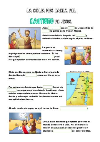 El Bautismo de Jesús