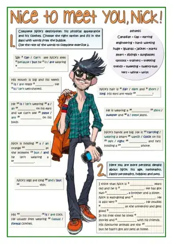 Nice to meet you, Nick!