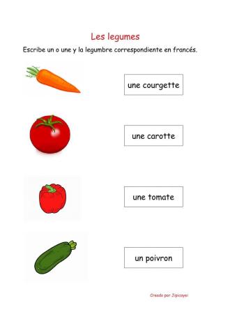 Les legumes