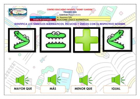 Símbolos matemáticos