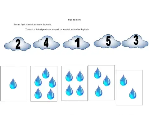 ,,Numără și potrivește!”