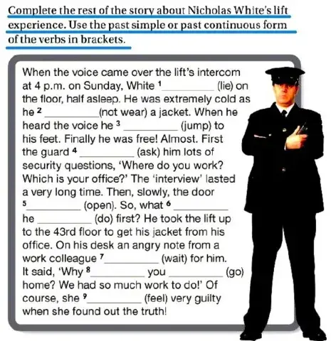 Past simple or Past continuous