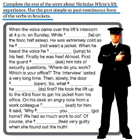 Past simple or Past continuous