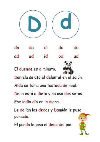 Letra d