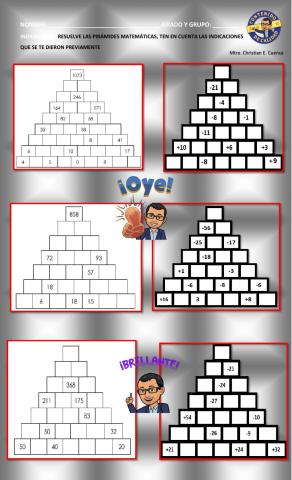 Piramides matemáticas 2