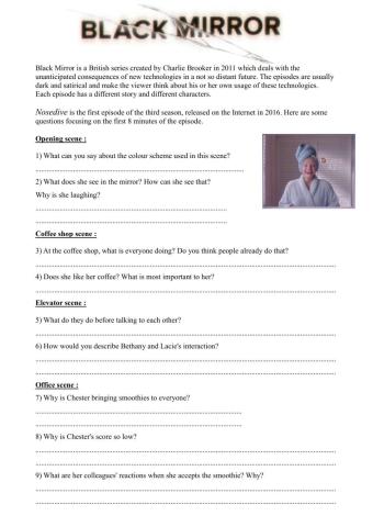 Black Mirror Nosedive