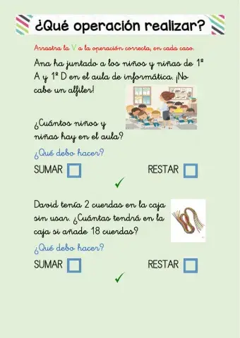 Sumas o Restas