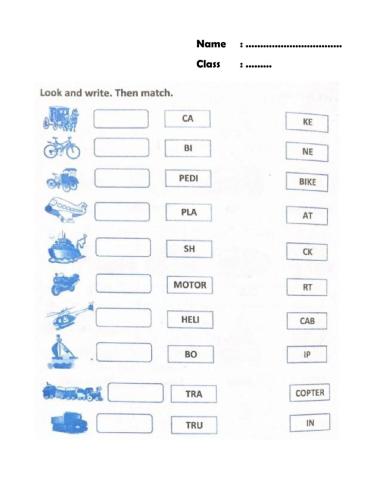 English Exercise for Grade 3 - On Workbook Page 26