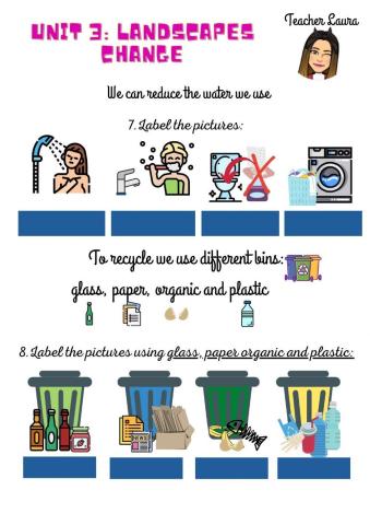 Unit 3: Landscapes Change