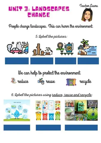 Unit 3: Landscapes Change