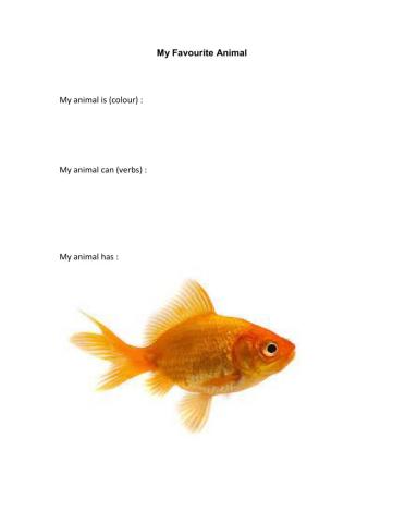 My Favourite Animal