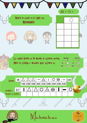 Suma ABN redondeo y cálculo mental