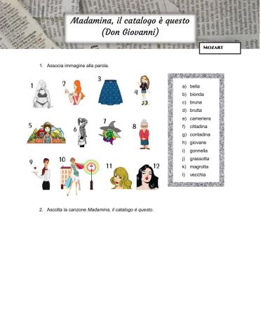 Madamina, il catalogo è questo