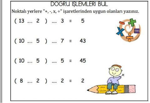 Eğlenceli Çalışma 6
