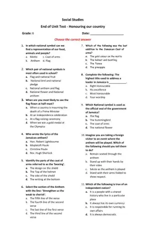 Honouring our Country