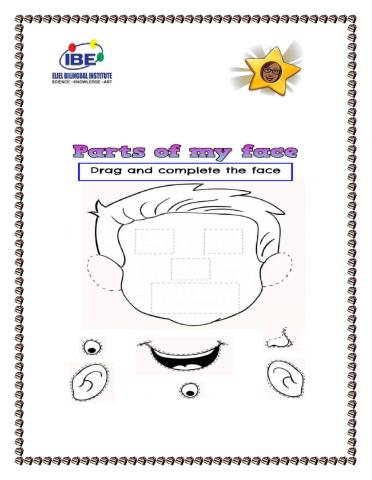 Parts of the face