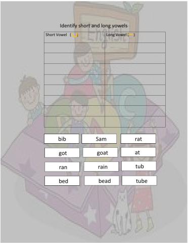 Short and Long Sounds 2