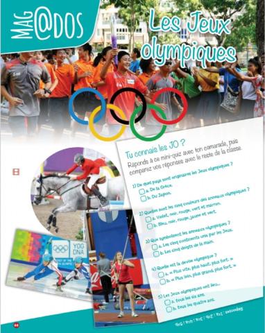 Test Les Jeux Olympiques