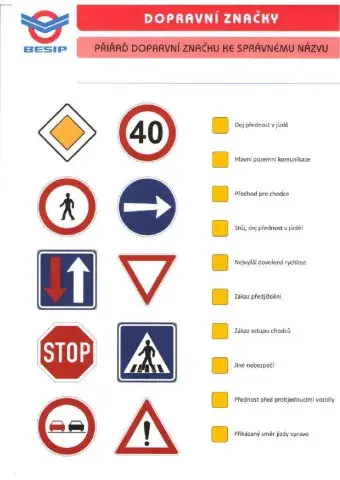 Dopravní značky