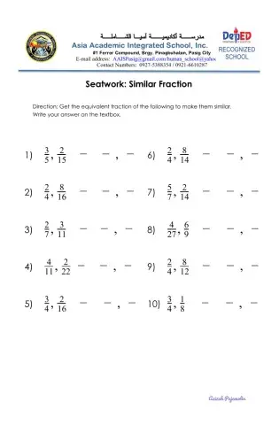 SW-Making Similar Fraction