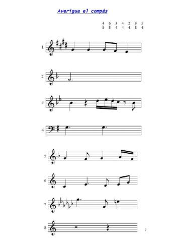 Averigua el compás