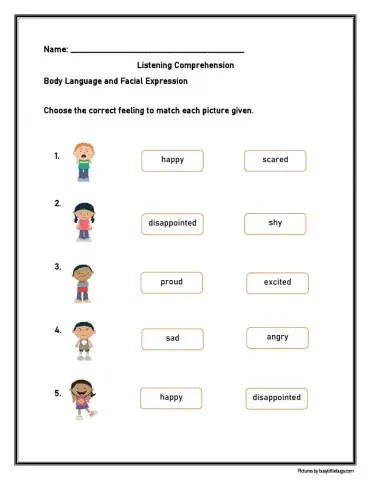 Facial Expression-Body Language