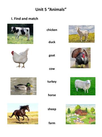 Farm animals