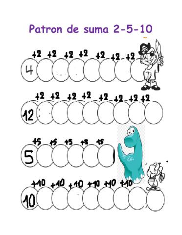 Patrón desuma 2  - 5-10